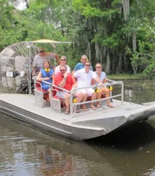 Airboat tour new orleans